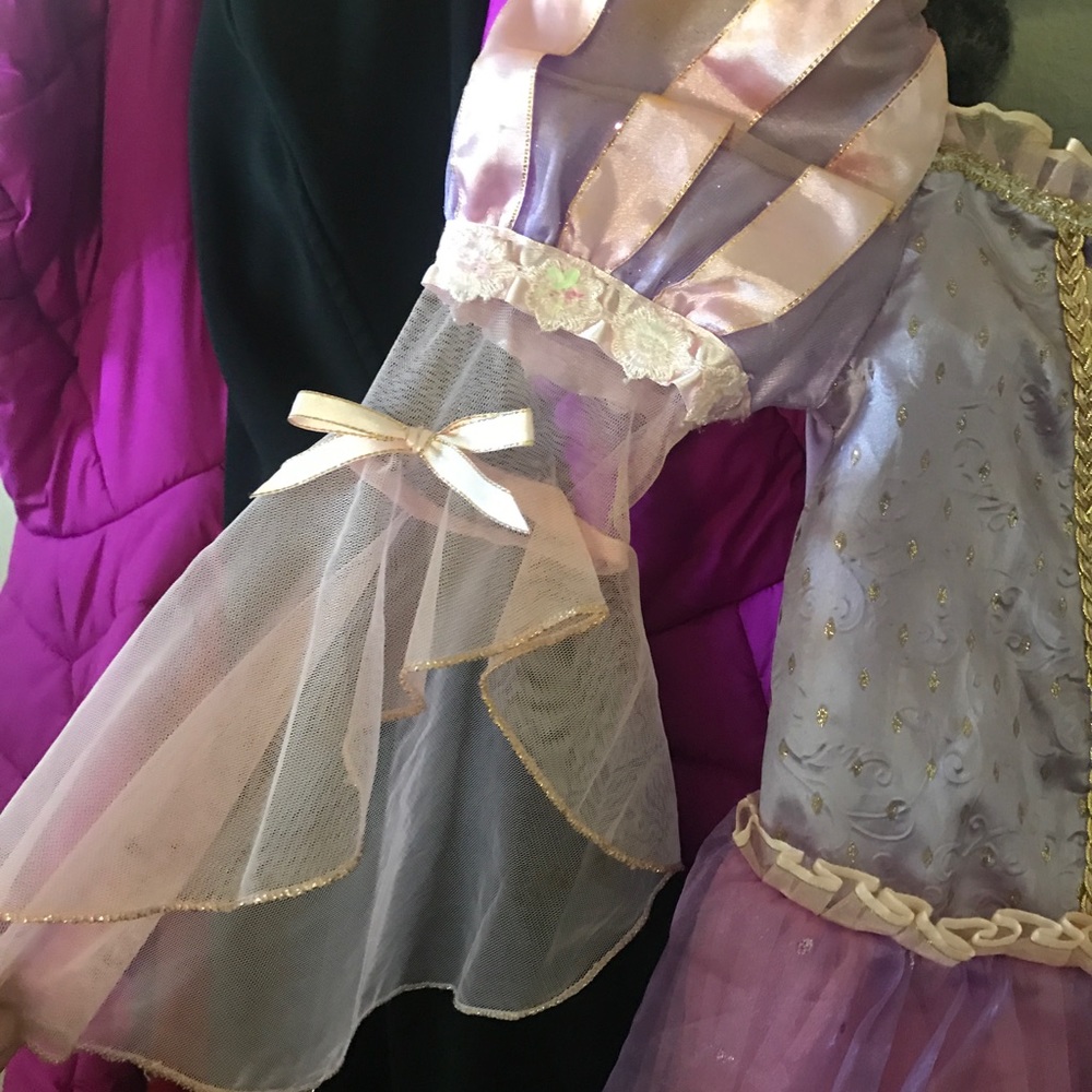 Costume dress 👗 rapunzel.